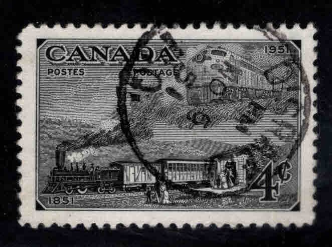 CANADA Scott  311 Used Steam Locomotive, nice cancel