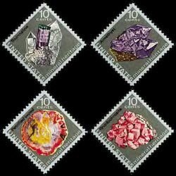 U.S.A. 1974 - Scott# 1538-41 Minerals Set of 4 no gum