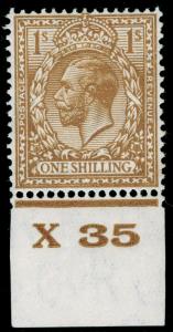 SG429 SPEC N45(2), 1s buff-brown, LH MINT. Cat £44. CONTROL X35.