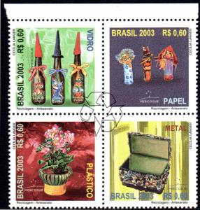 BRAZIL 2884 S/S MNH SCV $2.50 BIN $1.50 ARTWORK