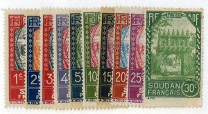 FRENCH SUDAN 61-70 MNH BIN $2.50 PEOPLE, PLACES
