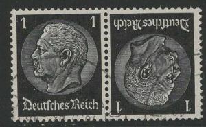 Germany Scott # 415 (2), used, tete beche, Mi# K21