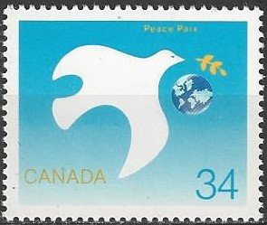 Canada  1110  MNH  International Year of Peace 1986