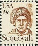 US Stamp #1859 MNH Sequoyah Single