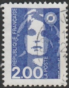 France #2333 1994 2F Blue Marianne USED-VF-NH.