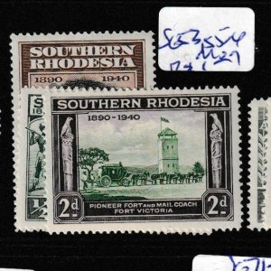 Southern Rhodesia SG 53, 55-6 MOG (3ggv)