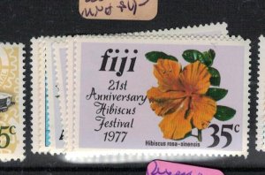 Fiji Island Flowers SG 376-9 MNH (9ewn)