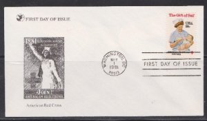 1910 Red Cross Unaddressed Reader's Digest FDC