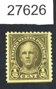 US STAMPS #551 MINT OG LH LOT #27626