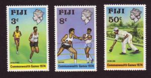 Fiji 1974 SG#489-91 Set of 3 Commonwealth Games MH. 