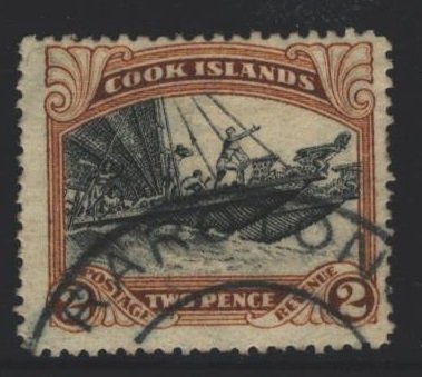 Cook Islands Sc#93 Used