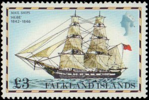 Falkland Islands #260-274, Complete Set(15), 1978, Ships, Never Hinged