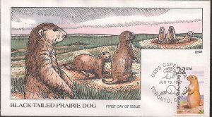 Set of 50 Collins Hand Painted FDCs for the 1987 North American Wildlife Issue