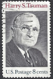 United States #1499 8¢ Harry S. Truman (1973). Used.