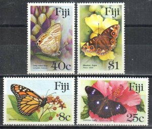 Fiji Stamp 523-526  - Butterflies