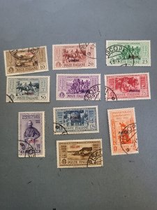 Stamps Piscopi Scott #17-26 used