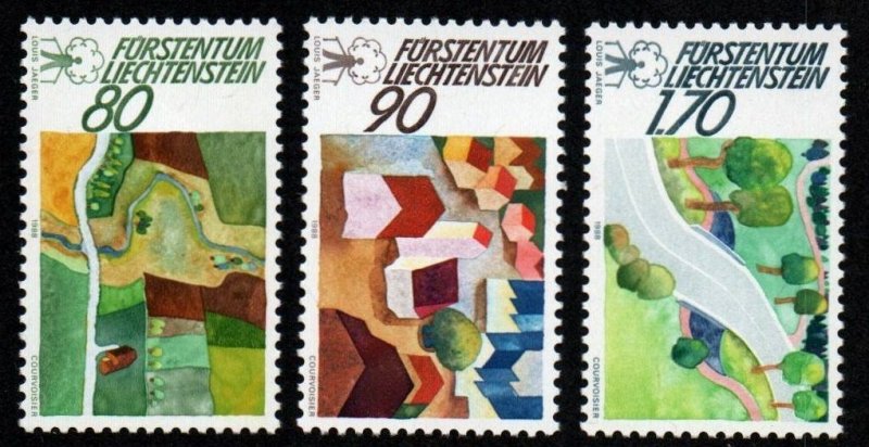 Liechtenstein # 882 - 884 MNH