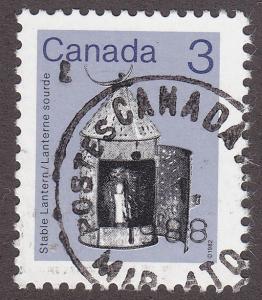 Canada 919 USED 1982 Stable Lantern 3¢ CDS