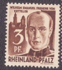 Germany -French Occupation Rheinland-Pfalz 1949 -  6n2 MNG