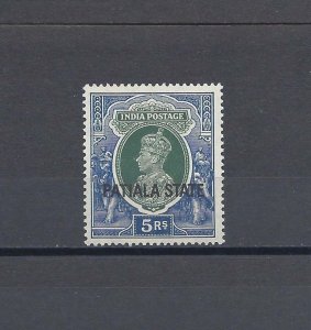 INDIA/PATIALA 1937/38 SG 94 MNH Cat £45