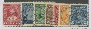 Canada #213/216-21 Used Multiple