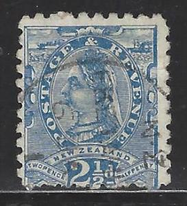 New Zealand Scott # 68, used, perf 10