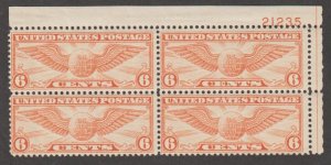 U.S. Scott #C19 Airmail Stamp - Mint Plate Block