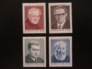 Faroe Islands #175-78 Mint Hinged  - WDWPhilatelic - 10/23