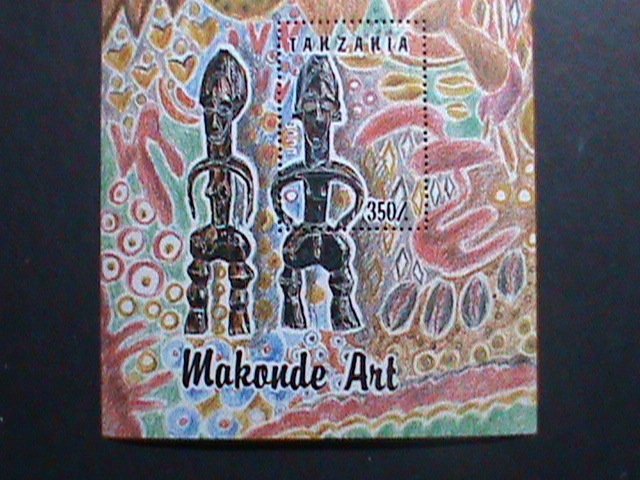 ​TANZANIA-1992-SC#985H -MAKONDE ART-MNH-SHEET VERY FINE WE SHIP TO WORLD WIDE