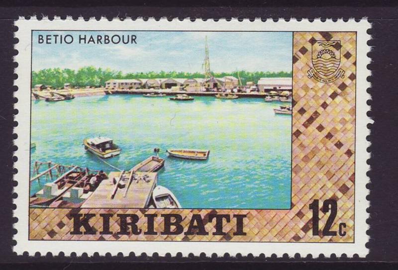 1980 Kiribati 12c Betio Harbour No Wmk Mint