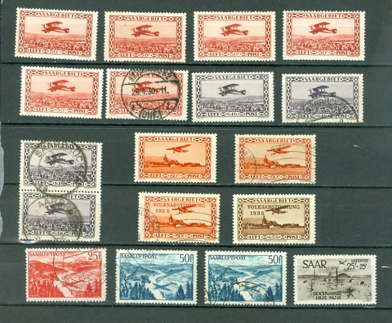 SAAR AIR SELECTION of 18...MINT/USED...$90.00