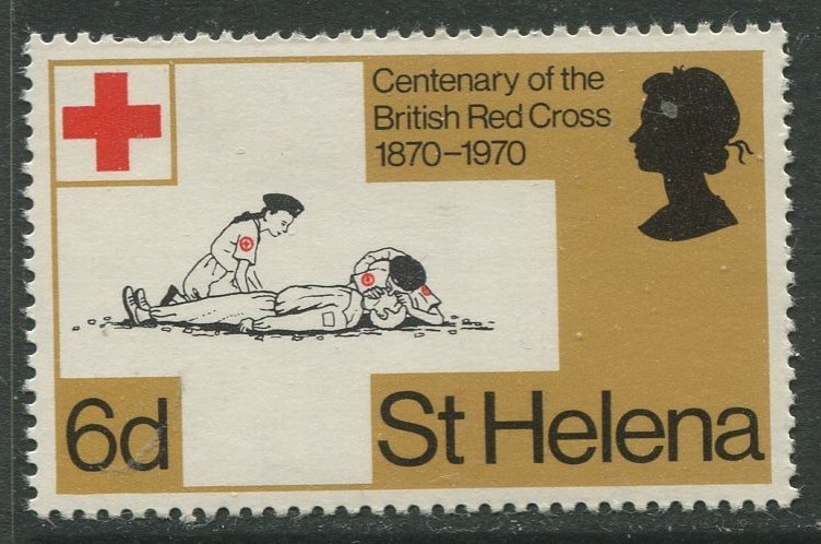 STAMP STATION PERTH St Helena #236 Cent, of British Red Cross 1970 MNH