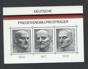 Germany sheetlet mnh sc 1203