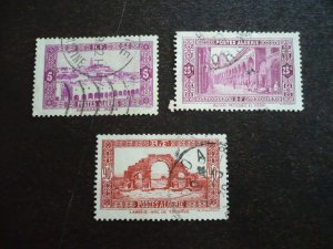 Stamps - Algeria - Scott# 82,86,95 - Used Part Set of 3 Stamps