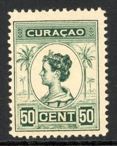 Netherland Antilles 70 MH 1915 50c green