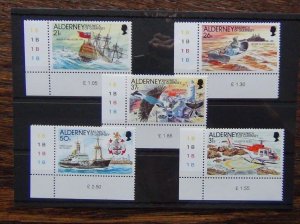 Alderney 1991 Automation of the Casquets Lighthouse set MNH 