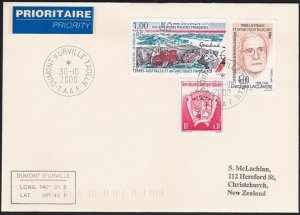 FRENCH ANTARCTIC TAAF 2000 cover - Dumont D'Urville........................B3884