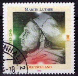 ZAYIX - 1996 Germany 1917 used Martin Luther Protestant Reformation 113022S117M