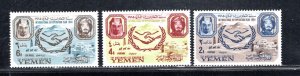 YEMEN MICHEL#169-71  FVF/MNH