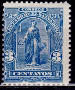 El Salvador, 1899, Ceres, 3c, sc#201, MLH