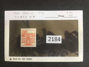 $1 World MNH Stamps (2184) Germany Berlin 9N 445, see image