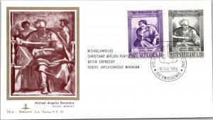 Vatican FDC 1964 - Michael Angelus Bonarolus - Kim Covers - F30927