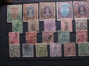 INDIA-1911  111 YEARS OLD STAMPS-LARGE COLLECTION OF KING GEORGE V VERY FINE