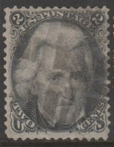 U.S. Scott Scott #73 Jackson Stamp - Used Single