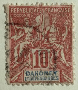 AlexStamps DAHOMEY #5 XF Used 