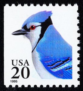 US 2483a MNH VF 20 Cent Blue Jay Booklet Single