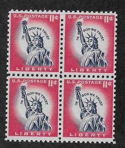 UNITED STATES SC# 1044Ac  PB/4 FVF/MLH