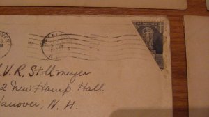USA Bisect cover collection Qtt 6 single - Year 1926-1927