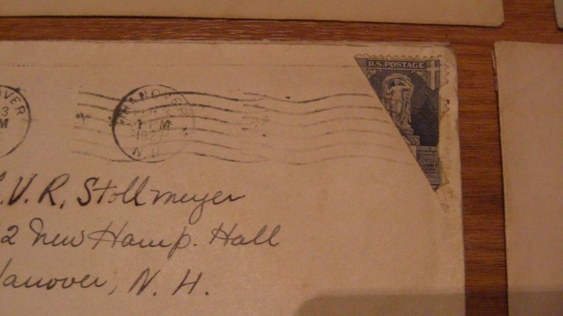 USA Bisect cover collection Qtt 6 single - Year 1926-1927