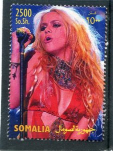 Somalia 2004 SHAKIRA QUEEN OF LATIN MUSIC Stamp Perforated Mint (NH)